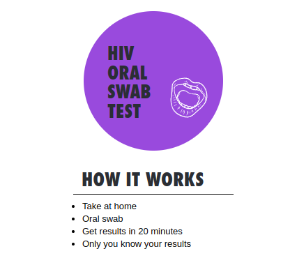 HIV Oral Swab Test